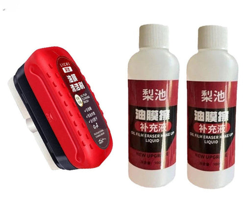 Automotive Oil Film Cleaning Brush Windshield Car Glass Sponge Cleaner
