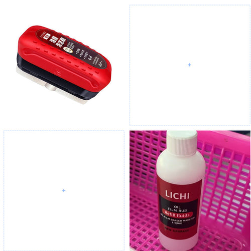 Automotive Oil Film Cleaning Brush Windshield Car Glass Sponge Cleaner