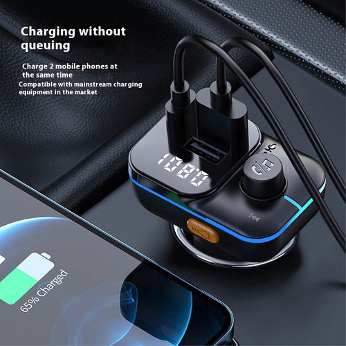 Wireless Audio Car Adapter Charger