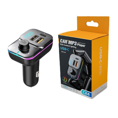 Wireless Audio Car Adapter Charger